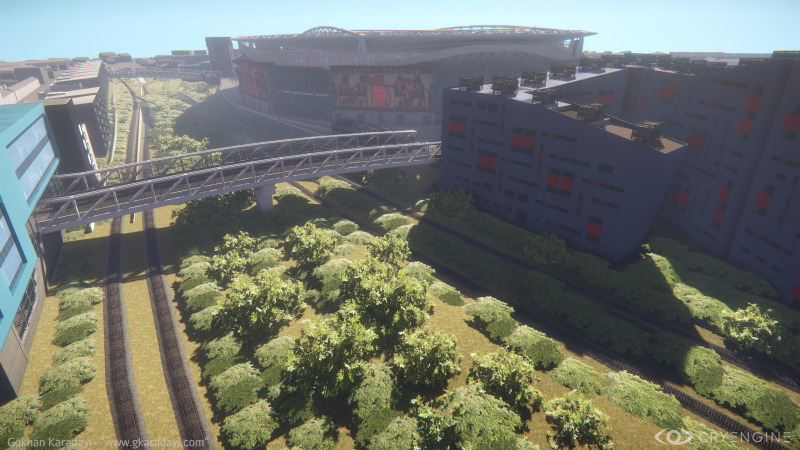 Illustration for article titled Real-Life Football Stadium Looks Glorious in CryEngine